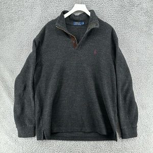 Polo‎ by Ralph Lauren 1/4 Zip Pullover Sweater Men’s Sz Large